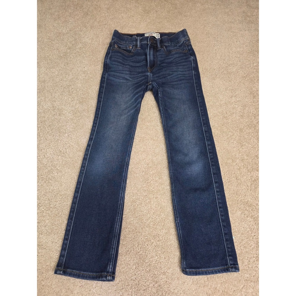 Abercrombie Kids Straight Slim Jeans Dark Wash Denim Size 9/10 Boys Girls